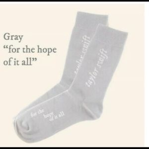 Taylor Swift “for the hope of it all” socks